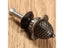 5pcs Metal Handle Pull Knob 30*23mm Antique Bronze Single Hole Screw Drawer Carousel 5