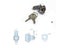 Cabinet Handle Cam Lock For Storage Box Jewelry Box Mailbox Electronic File Carousel 8