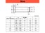 M3M4M5M6M8M10M12M16 304 Stainless Steel Flat Head With Grooved Pin Shaft Carousel 2