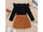 Autumn Kids Girls Long Sleeve Skirt Set Elastic Waist Casual Daily Outfit Carousel 1