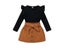 Autumn Kids Girls Long Sleeve Skirt Set Elastic Waist Casual Daily Outfit Carousel 8