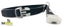 DOG COLLAR COMET RECHARGEABLE LIGHT UP SAFETY COLLAR LARGE BLACK 25MM x 45-63CM Carousel 2