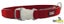 DOG COLLAR COMET RECHARGEABLE LIGHT UP SAFETY COLLAR MEDIUM RED 25MM x 45-63CM Carousel 1