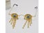 XIALUOKE Devil's Eye Crystal Fringe Sunglasses Vintage Diamond-encrusted Carousel 4