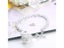 DOTEFFIL 925 Sterling Silver AAA Zircon Heart Bracelet Necklace Ring Set For Carousel 4