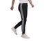 Womens Adidas Essentials French Terry Logo 3-Stripes Pants Black/ White Carousel 3