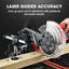 210mm 1500W Sliding Compound Mitre Saw Drop 8" Single Bevel Miter Carousel 3