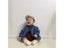 Korean Style Baby Clothes Winter Boys Girls Thicken Denim Jacket Infant Baby Carousel 8