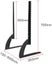 TV Mounted Bracket tv Stand 36"-75" 2004820 Carousel 6