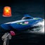 TX768 Super Dino 2.4GHz Rc Jet Boat 30km/h Brushless Turbojet Speedboat [Blue] Carousel 5