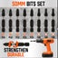 Impact Magnetic Screwdriver Bits Set 42PC Carousel 7