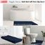 Toggle Microfiber Bath Mat Medium Navy Bath Mats Rugs & Toilet Covers Carousel 2