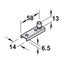 Hafele Slido D-Line11 Floor Guide Roller for U Shaped Track 940.42.032 Carousel 2