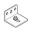 Hafele Slido D-LI11 Mounting Bracket with Screw and Nut Steel 940.42.061 Carousel 1
