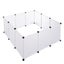 Dog Playpen 12 Panels Exercise Cage Tall Pet Pen Crate Dog Fence Carousel 11