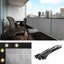 Balcony Privacy Screen Fence Protection Shade Sail Garden Porch Patio Shade Mesh Carousel 1