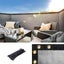 Balcony Privacy Screen Fence Protection Shade Sail Garden Porch Patio Shade Mesh Carousel 6
