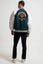 Champion Unisex Clubhouse Varsity Jacket in Midfield Green Carousel 3
