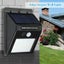 Solar Induction Motion Sensor Wall Lights Ip64 Waterproof Led Outdoor Garden Str Carousel 6