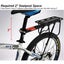 Brand New Bike Carrier Cargo Rack Aluminum Universal *Clearance* Carousel 6