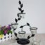 Hod Health & Home Romantic Black Iron Candle Holder With Leaves Decor Carousel 4