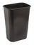 GRAINGER Trash Can, Rectangle, 10 gal., Blk 4PGN8 Carousel 1