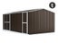 Workshop Shed 6.11m x 3.07m x 2.27m Ironsand Carousel 1
