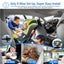 1080P Baby Car Monitor & Camera Set with Night Vision - Adjustable 360° Rotation Carousel 7