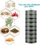 8 Layer Herb Drying Rack NZ Clearance Carousel 11