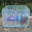 Dog Playpen 12 Panels Exercise Cage Tall Pet Pen Crate Dog Fence Carousel 9