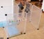 Dog Playpen 12 Panels Exercise Cage Tall Pet Pen Crate Dog Fence Carousel 13