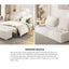 Bedra Boucle Mattress Single Bed Memory Foam Pocket Spring Euro Top Medium Firm Carousel 4
