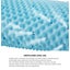 Bedra Memory Foam Mattress Topper Reversible Cool Gel Bed Mat 10cm King Carousel 5