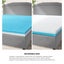 Bedra Memory Foam Mattress Topper Reversible Cool Gel Bed Mat 10cm King Carousel 4