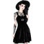 Restyle - TRIPLE GODDESS - Black Velvet Dress Carousel 1