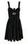 Restyle - TRIPLE GODDESS - Black Velvet Dress Carousel 4