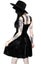 Restyle - TRIPLE GODDESS - Black Velvet Dress Carousel 5