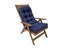 Adirondack Chair Cushion Water Resistant High Back Lounge Chair Pad Navy Blue Carousel 1