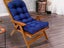 Adirondack Chair Cushion Water Resistant High Back Lounge Chair Pad Navy Blue Carousel 3