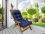 Adirondack Chair Cushion Water Resistant High Back Lounge Chair Pad Navy Blue Carousel 4
