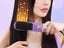 Portable Cordless Hair Straightener Brush Negative Ion Heating Purple Carousel 4