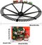 Electric Train Toy with Sounds Light Christmas Style Railway Kit for Boys Girls Carousel 4