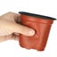 100PCS Plastic Plant Flower Garden Pots Nursery Seedlings Pot Growing Container Carousel 6