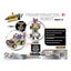215pc Construct IT Transformation Robot Mark 2 Toy w Tools Build Kit Kids 8y+ Carousel 4