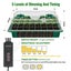 Seed Starter Tray with Grow Light, 40 Cells Seed Starter Kit Carousel 6