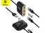 USB 3.0 Hub 4-Port USB Hub USB Splitter USB Expander for Laptops Flash Drive HDD Carousel 3