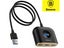 USB 3.0 Hub 4-Port USB Hub USB Splitter USB Expander for Laptops Flash Drive HDD Carousel 8