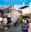 Solar Battery Powered Wireless WiFi Outdoor Pan/Tilt Home Security Camera System Carousel 11
