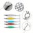 5Pcs Fishing Lure Metal Slugs Slice Spoon Spinner Baits Tackle Carousel 2