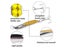 5Pcs Fishing Lure Metal Slugs Slice Spoon Spinner Baits Tackle Carousel 3